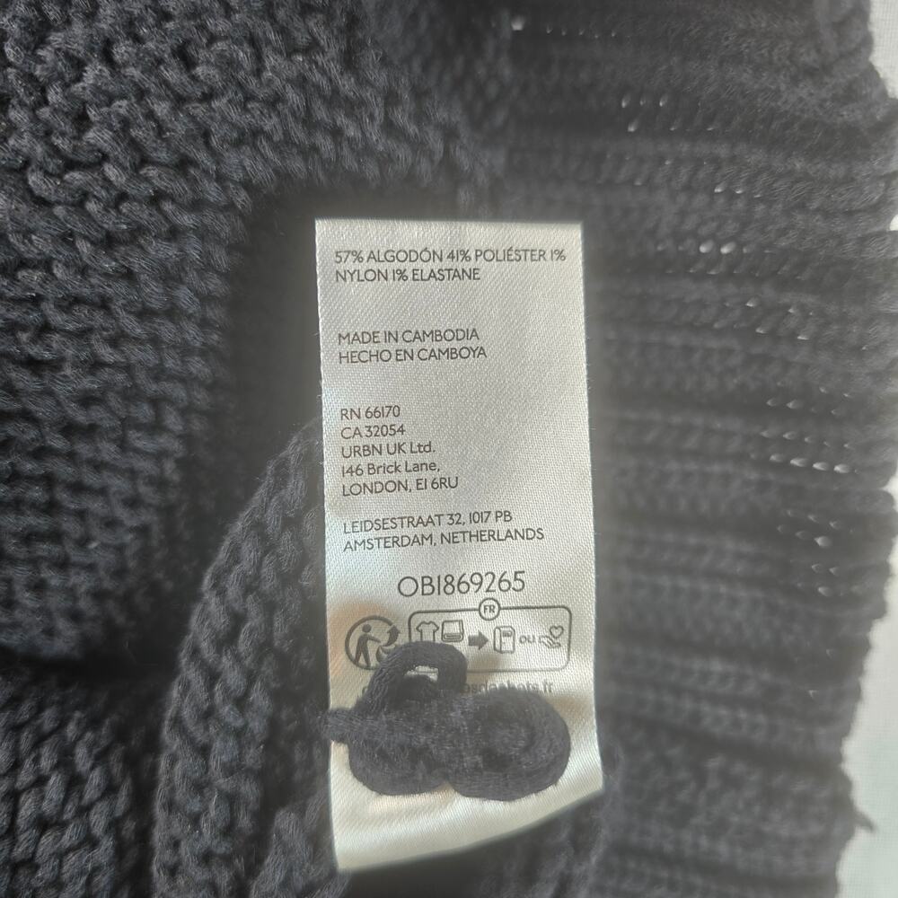 Maeve x Anthropologie The Pippa Mock-Neck Heart Sweater. Size M Ret. $98 - Picture 9 of 10